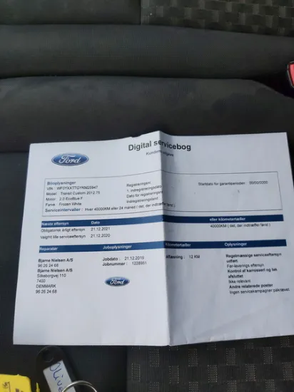 Изображение Ford - Transit Custom 300, L2, 2,0 tdci Diesel