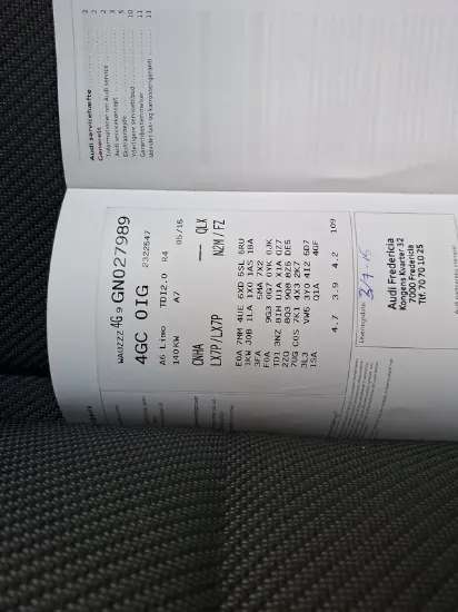 Изображение Audi - A6 S-tronic Ultra, 2.0 TDI 190 Diesel,