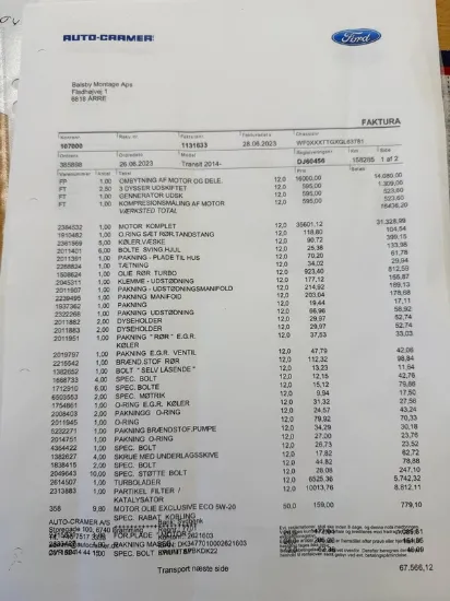 Изображение Ford - Transit 350L, 2.0 TDCi Diesel