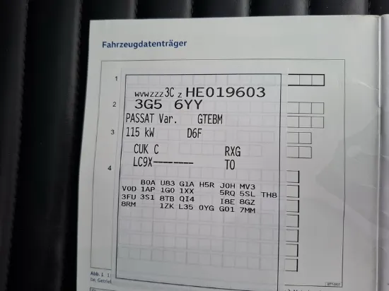 Изображение Volkswagen - Passat GTE, 1,4 GTE Benzin Plug-in hybrid