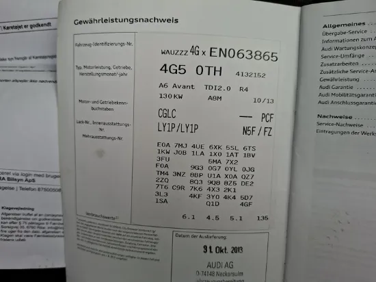 Picture of Audi - A6 Avant, 2.0 TDI Diesel