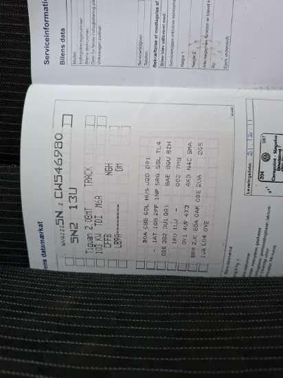 Picture of Volkswagen  Tiguan Track, 4 Motion, 2.0 TDI, Van