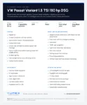 Picture of VOLKSWAGEN PASSAT 1.5 TSI EVO 150  Variant DSG7