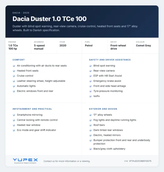 Picture of DACIA Duster 1,0 TCe 100